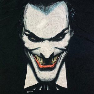 Rare Joker Full Print DC Comics Large T-Shirt